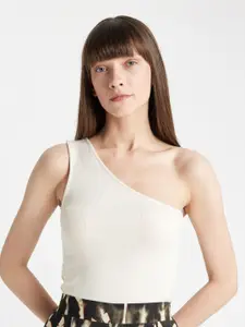 DeFacto Women One Shoulder Cotton Top