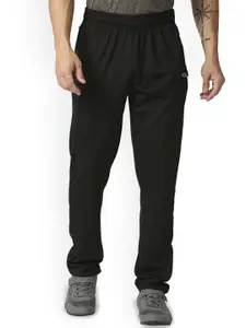 Black Panther Men Regular Fit Mid-Rise Dry Fit Track Pants
