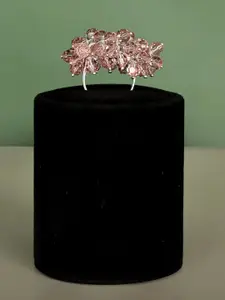 Exotic India Pink Rhine with Unbelievable Swarovski Gypsy Sterling Silver Ring