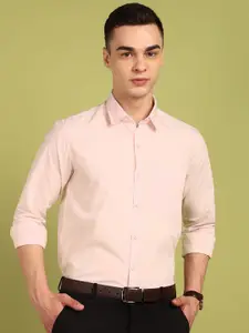 FUBAR Men Slim Fit Opaque Formal Shirt