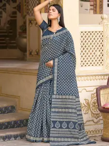 Stylum Paisley Motif Bhagalpuri Saree