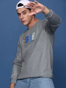 SHOWOFF Men Sweatshirt PR-FL-1136_Grey-Grey