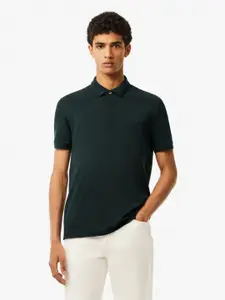 Lacoste Men Polo Collar Applique T-shirt