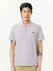 Lacoste Men Polo Collar Applique T-shirt