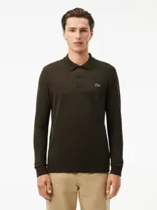 Lacoste Men Polo Collar Applique T-shirt