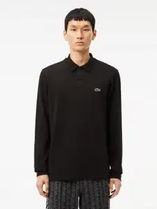 Lacoste Men Polo Collar Applique T-shirt