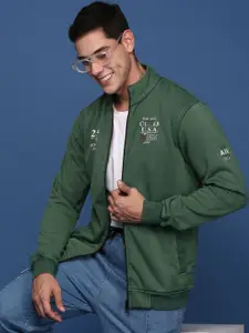 SHOWOFF Men Windcheater Bomber with Patchwork Jacket