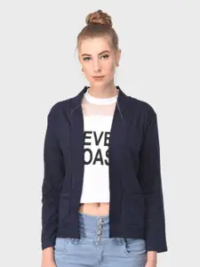 TEEMOODS Women Monochrome Shrug