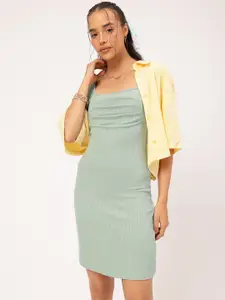 DressBerry  Ruched Cut Out Dress