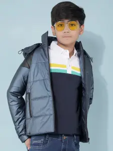Crimsoune Club Boys Colourblocked Lightweight Padded Jacket