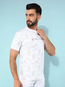 Crimsoune Club Men Raw Edge Slim Fit T-shirt