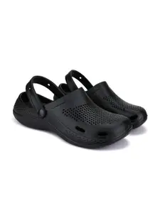 BERSACHE Men Self-Design Back Straps Clogs