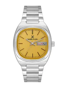 Daniel Klein Men Printed Dial & Bracelet Style Straps Analogue Watch DK.1.13751-2