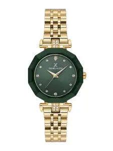 Daniel Klein Women Embellished Dial & Bracelet Style Straps Analogue Watch DK.1.13724-3