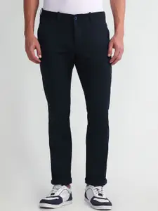 Arrow Sport Men Mid-Rise Slim Fit Trousers