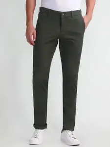 Arrow Sport Men Mid-Rise Slim Fit Chinos Autoflex Trousers