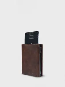 The Wallet Store Men RFID Protection Leather Three Fold Wallet