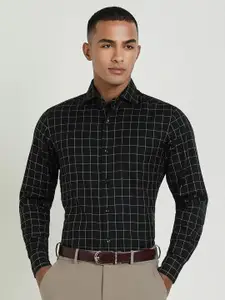 Allen Solly Sport Men Windowpane Checks Opaque Checked Formal Shirt
