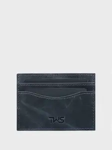The Wallet Store Men Textured Leather Card Holder