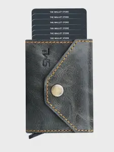 The Wallet Store Men Leather RFID Protected Three Fold Wallet