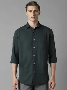 Louis Philippe Jeans Men Slim Fit Solid Casual Shirt