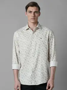 Louis Philippe Sport Men Slim Fit Opaque Printed Casual Shirt
