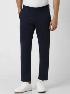 Van Heusen Sport Men Mid Rise Slim Fit Casual Trousers