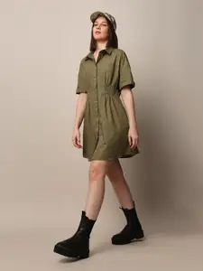 ONLY Shirt Collar Shirt Dress