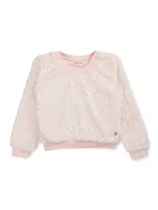 Gini and Jony Girls Round Neck Sweatshirt