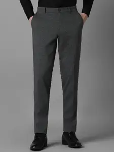 Louis Philippe Men Mid Rise Slim Fit  Formal Trousers