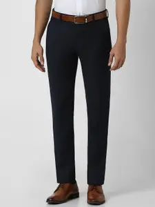 Van Heusen Men Slim Fit  Formal Trousers