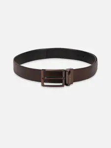 Van Heusen Men Textured Reversible Leather Formal Belt