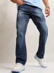 HIGHLANDER Men Mid-Rise Straight Fit Light Fade Jeans