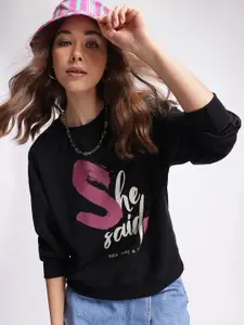 DressBerry Printed Sweatshirt