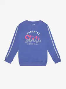 Bodycare Kids Girls Printed Sweatshirt