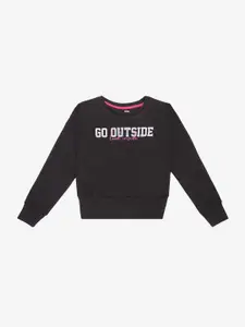 Bodycare Kids Girls Printed Sweatshirt