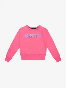 Bodycare Kids Girls Printed Sweatshirt