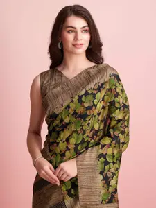 RACHNA Floral Silk Cotton Bhagalpuri Saree