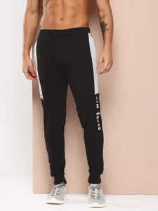 Alcis Typography Printed Terry Sports Joggers