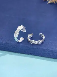 KAI JEWEL Rhodium-Plated Toe Rings