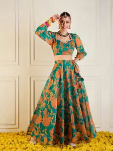 Shae by SASSAFRAS Printed Ready to Wear Lehenga &