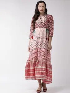 Anouk Ethnic Motifs Print Maxi Dress