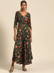 Anouk Floral Print Liva Maxi Dress