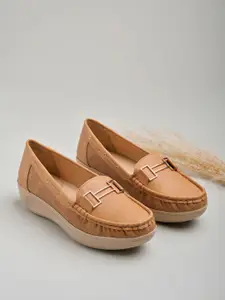 Shoetopia Girls Solid Loafers