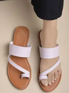 Shoetopia Girls Open Toe Flats