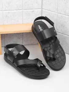 Mochi Men Ethnic Leather Comfort Sandals