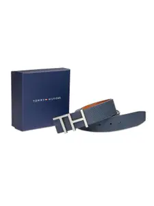 Tommy Hilfiger Men Textured Leather Reversible Belt