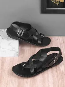 Metro Men Leather Comfort Sandals
