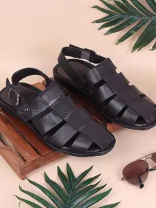 Mochi Men Leather Fisherman Sandals