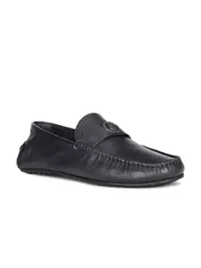 Hush Puppies Men Leather Driving Shoes